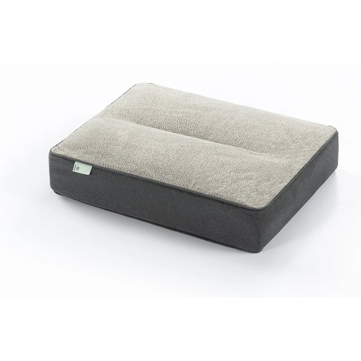 Zinus UltraPlush Green Tea Dog Bed, Grey, 5-in 3 Zinus UltraPlush Green Tea Dog Bed, Grey, 5-in