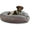 Happy Hounds Scooter Deluxe Round Pillow Dog Bed With Removable Cover, Gray -Blue Buffalo || ROYAL CANIN || Wellness Sales 328581 MAIN. AC SS1800 V1631143594