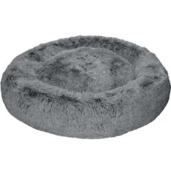 FurHaven Calming Cuddler Long Fur Donut Bolster Dog Bed -Blue Buffalo || ROYAL CANIN || Wellness Sales 330967 PT2. AC SS1800 V1635454591