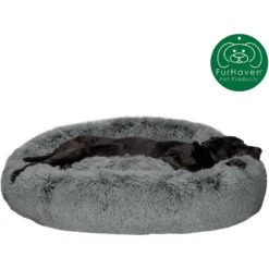 FurHaven Calming Cuddler Long Fur Donut Bolster Dog Bed -Blue Buffalo || ROYAL CANIN || Wellness Sales 330967 PT3. AC SS1800 V1635454607