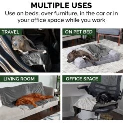 FurHaven Waterproof Velvet Dog & Cat Throw Blanket -Blue Buffalo || ROYAL CANIN || Wellness Sales 330976 PT7. AC SS1800 V1637172096