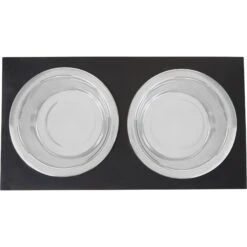 Frisco Premium Wood Elevated Stainless Steel Double Diner Dog & Cat Bowl, Black, 3 Cup 12 Frisco Premium Wood Elevated Stainless Steel Double Diner Dog & Cat Bowl, Black, 3 Cup -Blue Buffalo || ROYAL CANIN || Wellness Sales 331509 PT4. AC SS1800 V1657656894