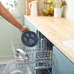 Frisco Silicone Stainless Paw Steel Slow Feeder Dog & Cat Bowl -Blue Buffalo || ROYAL CANIN || Wellness Sales 331528 PT6. AC SS1800 V1657656874