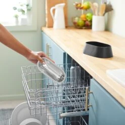 Frisco Long Eared Breed Stainless Steel Dog Bowl, Black, 2 Cup -Blue Buffalo || ROYAL CANIN || Wellness Sales 331530 PT6. AC SS1800 V1657656874