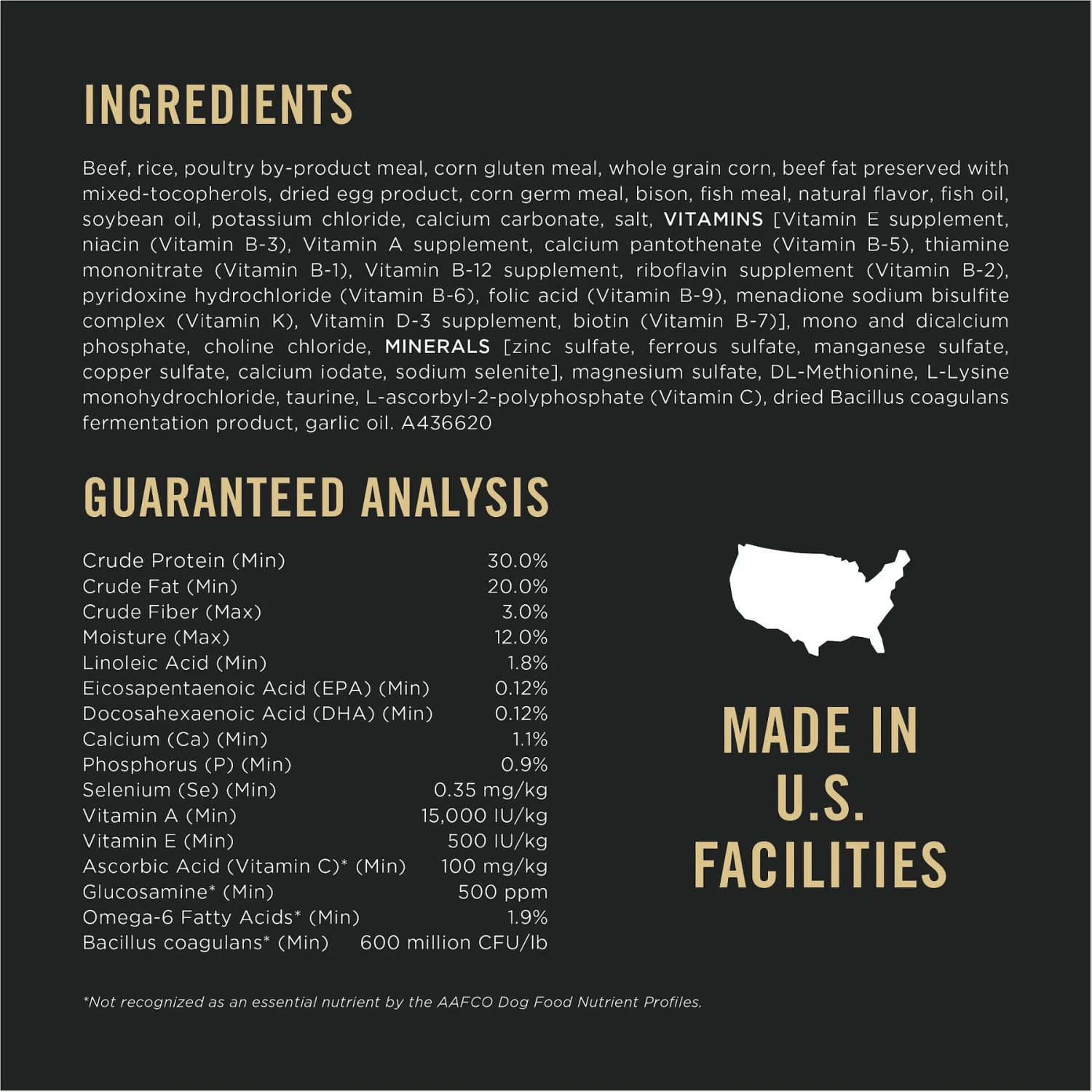 Purina Pro Plan Sport Performance All Life Stages High-Protein 30/20 Beef & Bison Formula Dry Dog Food 8 Purina Pro Plan Sport Performance All Life Stages High-Protein 30/20 Beef & Bison Formula Dry Dog Food - Image 6
