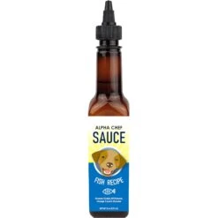 Alpha Chef SAUCE Fish Recipe Dog & Cat Food Topper, 8-oz Bottle