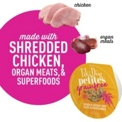 Tiki Dog Aloha Petites Chicken & Chicken Liver Recipe In Chicken Broth Wet Dog Food, 3-oz Cup, Case Of 4 -Blue Buffalo || ROYAL CANIN || Wellness Sales 333554 PT3. AC SS1800 V1633388495
