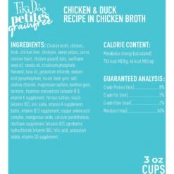 Tiki Dog Aloha Petites Chicken & Duck Recipe In Chicken Broth Wet Dog Food, 3-oz Cup, Case Of 4 -Blue Buffalo || ROYAL CANIN || Wellness Sales 333558 PT2. AC SS1800 V1633388236