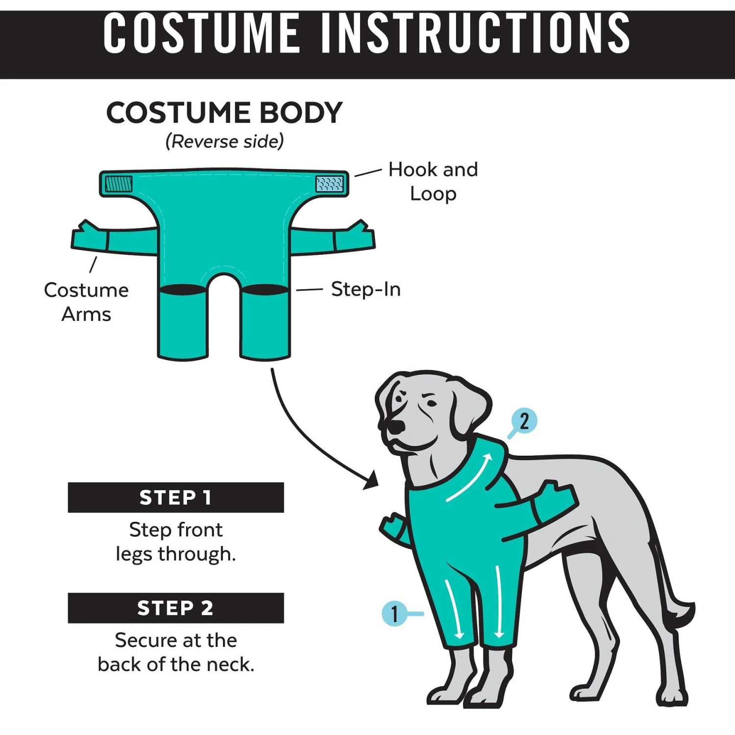 Frisco Front Walking Scarecrow Dog & Cat Costume 5 Frisco Front Walking Scarecrow Dog & Cat Costume - Image 3