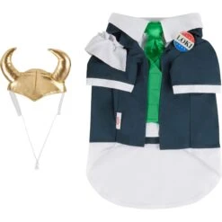 Marvel 's Loki President Dog & Cat Costume -Blue Buffalo || ROYAL CANIN || Wellness Sales 335286 PT4. AC SS1800 V1657656986