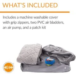 K&H Pet Products Air Sofa Dog Bed -Blue Buffalo || ROYAL CANIN || Wellness Sales 337401 PT4. AC SS1800 V1634329301