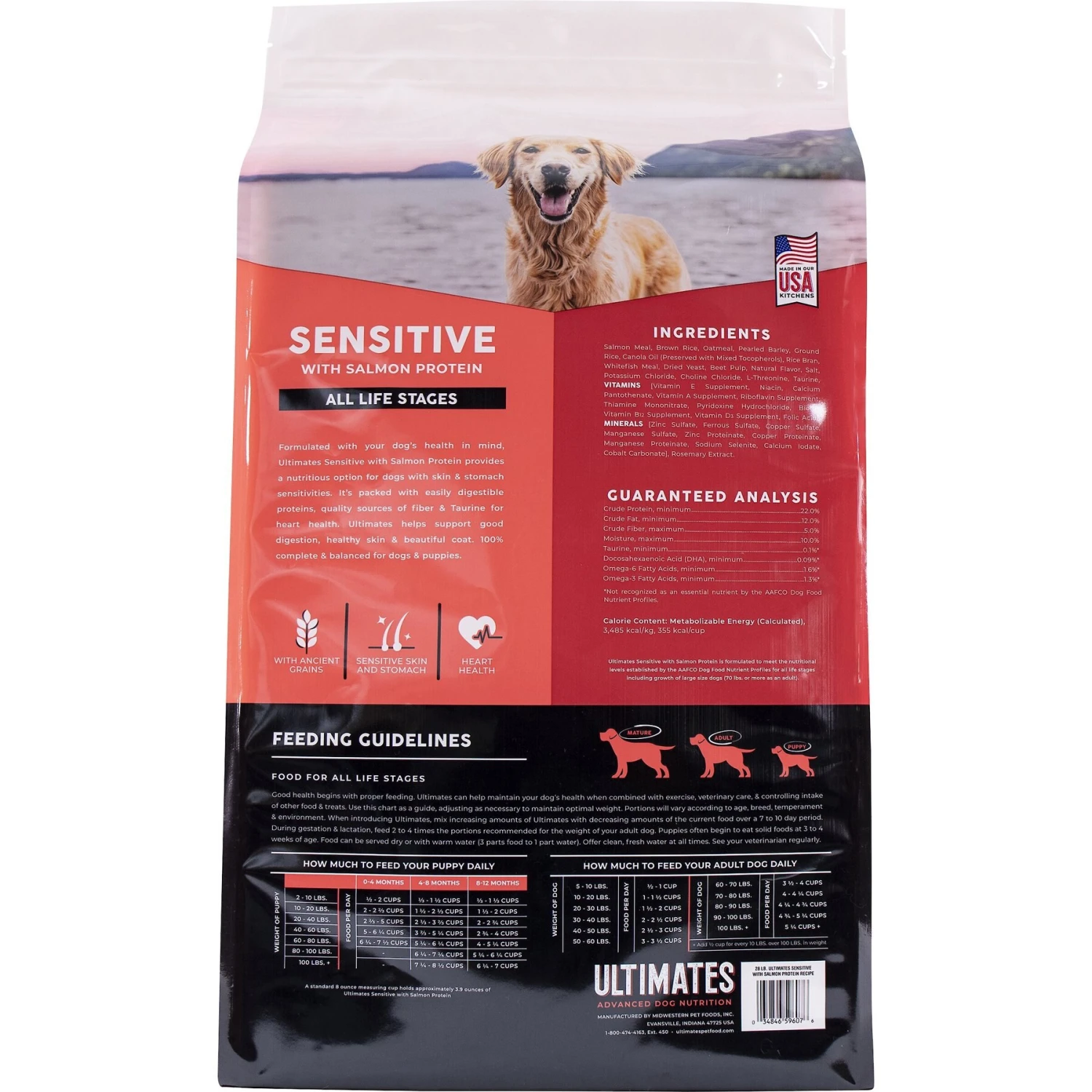 Ultimates Sensitive With Salmon Protein Dry Dog Food 4 Ultimates Sensitive With Salmon Protein Dry Dog Food - Image 2