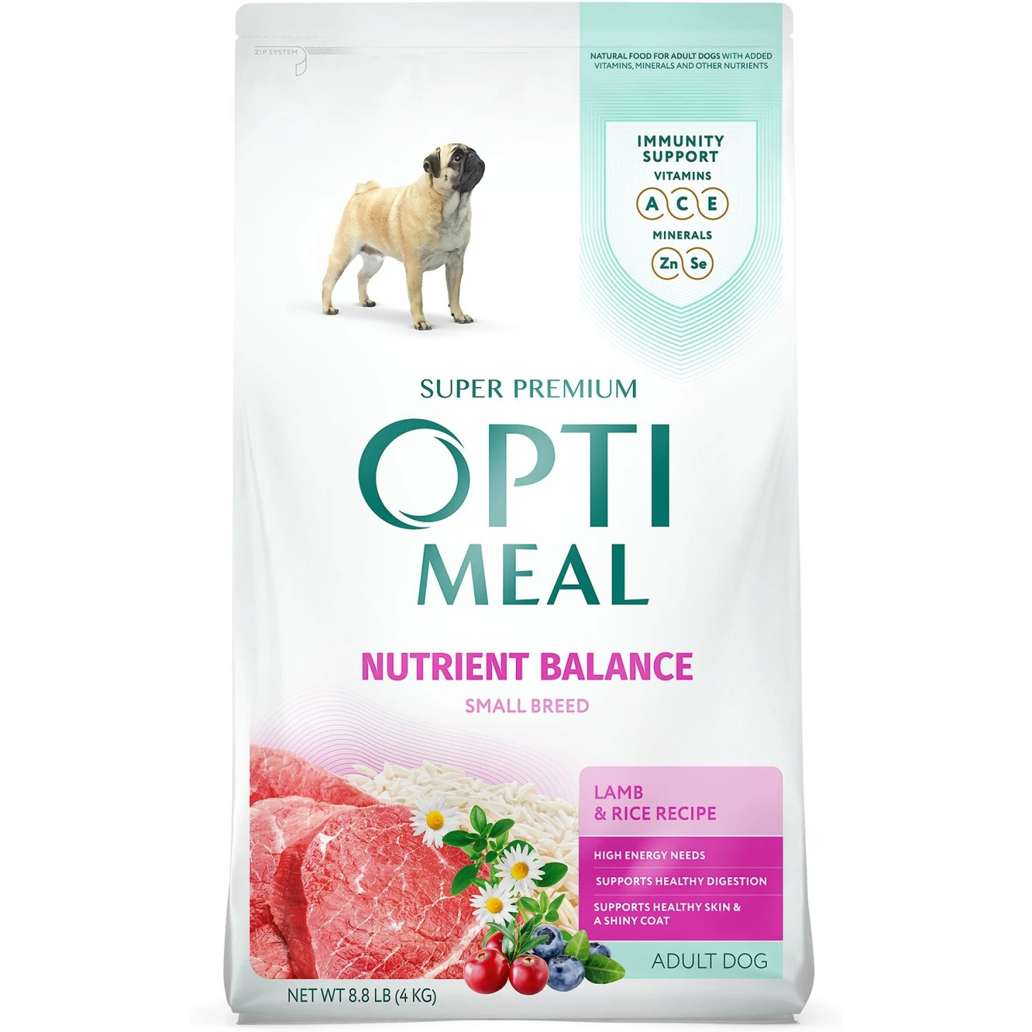 Optimeal Nutrient Balance Lamb & Rice Recipe Small Breed Dry Dog Food 3 Optimeal Nutrient Balance Lamb & Rice Recipe Small Breed Dry Dog Food