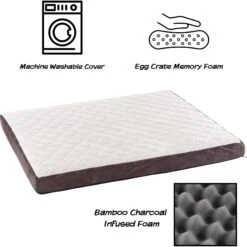 Pet Adobe Bamboo Charcoal-Infused Foam Covered Dog Bed -Blue Buffalo || ROYAL CANIN || Wellness Sales 344923 PT2. AC SS1800 V1637288220