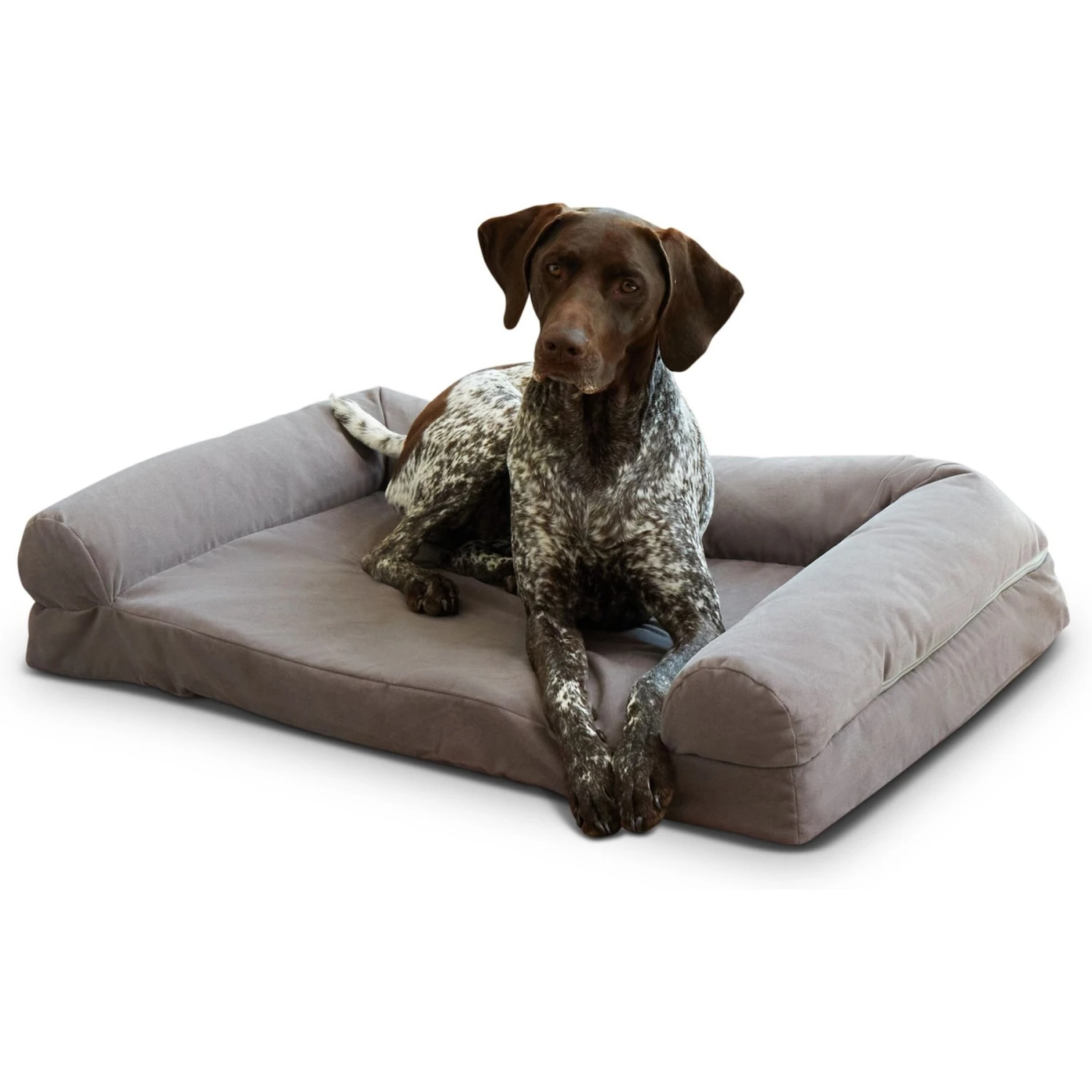 Happy Hounds Luna Gray Sofa Dog Bed 4 Happy Hounds Luna Gray Sofa Dog Bed - Image 2
