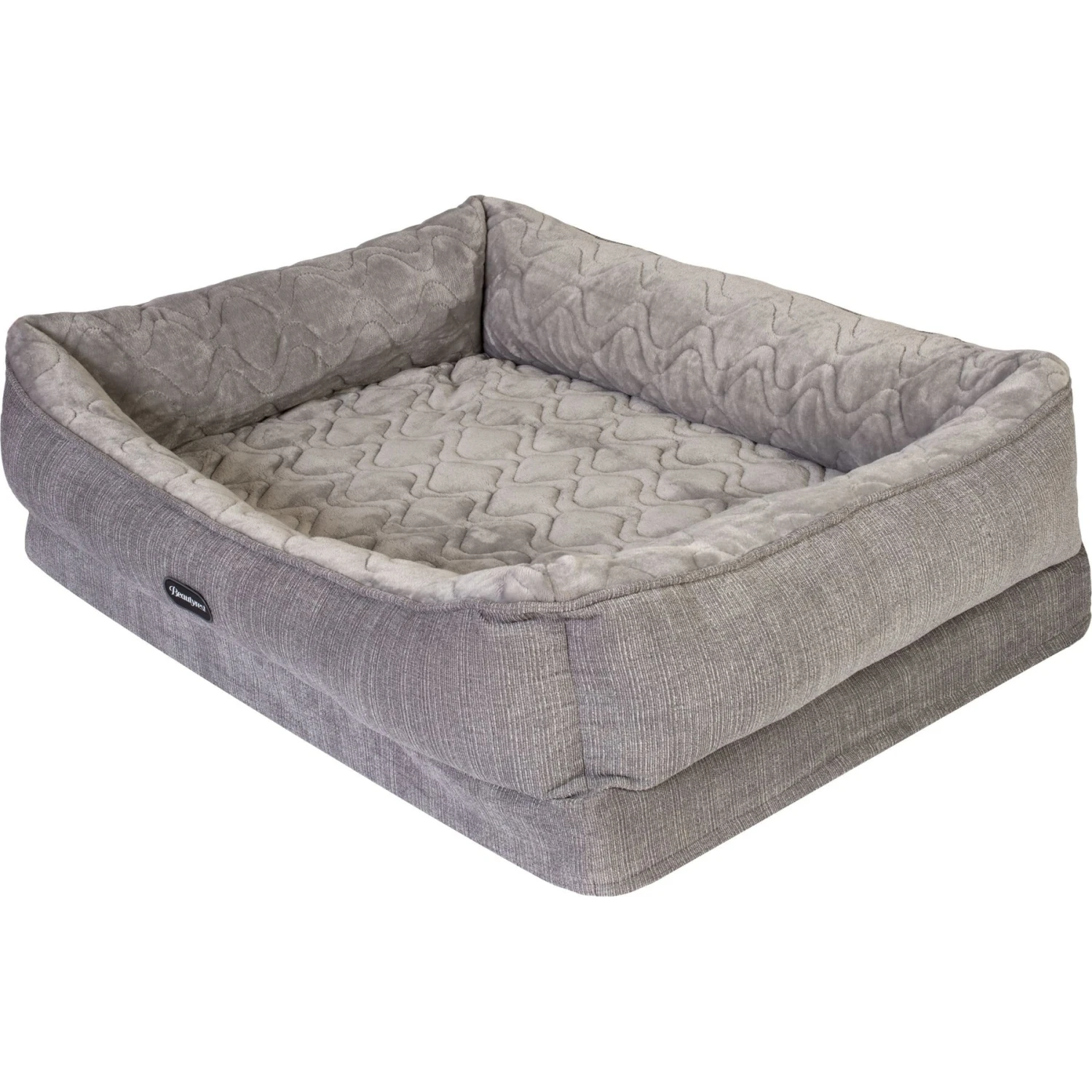 Beautyrest Ultra Plush Quilted Dog & Cat Bed 4 Beautyrest Ultra Plush Quilted Dog & Cat Bed - Image 2