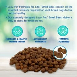 Lucy Pet Products Chicken, Brown Rice & Pumpkin Limited Ingredient Diet Small Bites Dog Food, 4.5-lbs Bag 12 Lucy Pet Products Chicken, Brown Rice & Pumpkin Limited Ingredient Diet Small Bites Dog Food, 4.5-lbs Bag -Blue Buffalo || ROYAL CANIN || Wellness Sales 353159 PT3. AC SS1800 V1641580598