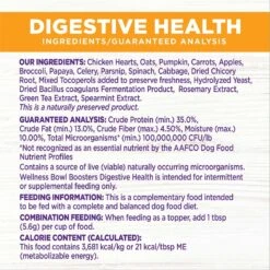 Wellness CORE Digestive Health Wholesome Grains Chicken & Brown Rice Recipe Dry Dog Food & Wellness CORE Bowl Boosters Digestive Health Dry Dog Food Topper, 4-oz Bag 13 Wellness CORE Digestive Health Wholesome Grains Chicken & Brown Rice Recipe Dry Dog Food & Wellness CORE Bowl Boosters Digestive Health Dry Dog Food Topper, 4-oz Bag -Blue Buffalo || ROYAL CANIN || Wellness Sales 353436 PT2. AC SS1800 V1703195468