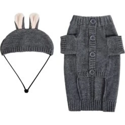 Frisco Bunny Hooded Dog & Cat Sweater -Blue Buffalo || ROYAL CANIN || Wellness Sales 353571 PT5. AC SS1800 V1659727074