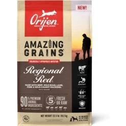 ORIJEN Amazing Grains Regional Red Dry Dog Food