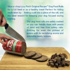 Lucy Pet Products Beef Formula Dog Food Roll -Blue Buffalo || ROYAL CANIN || Wellness Sales 354386 PT4. AC SS1800 V1641597203