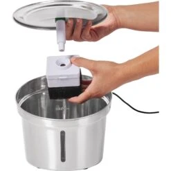 Frisco Stainless Steel Cactus & Leaf Dog & Cat Fountain 12 Frisco Stainless Steel Cactus & Leaf Dog & Cat Fountain -Blue Buffalo || ROYAL CANIN || Wellness Sales 355814 PT3. AC SS1800 V1665173922