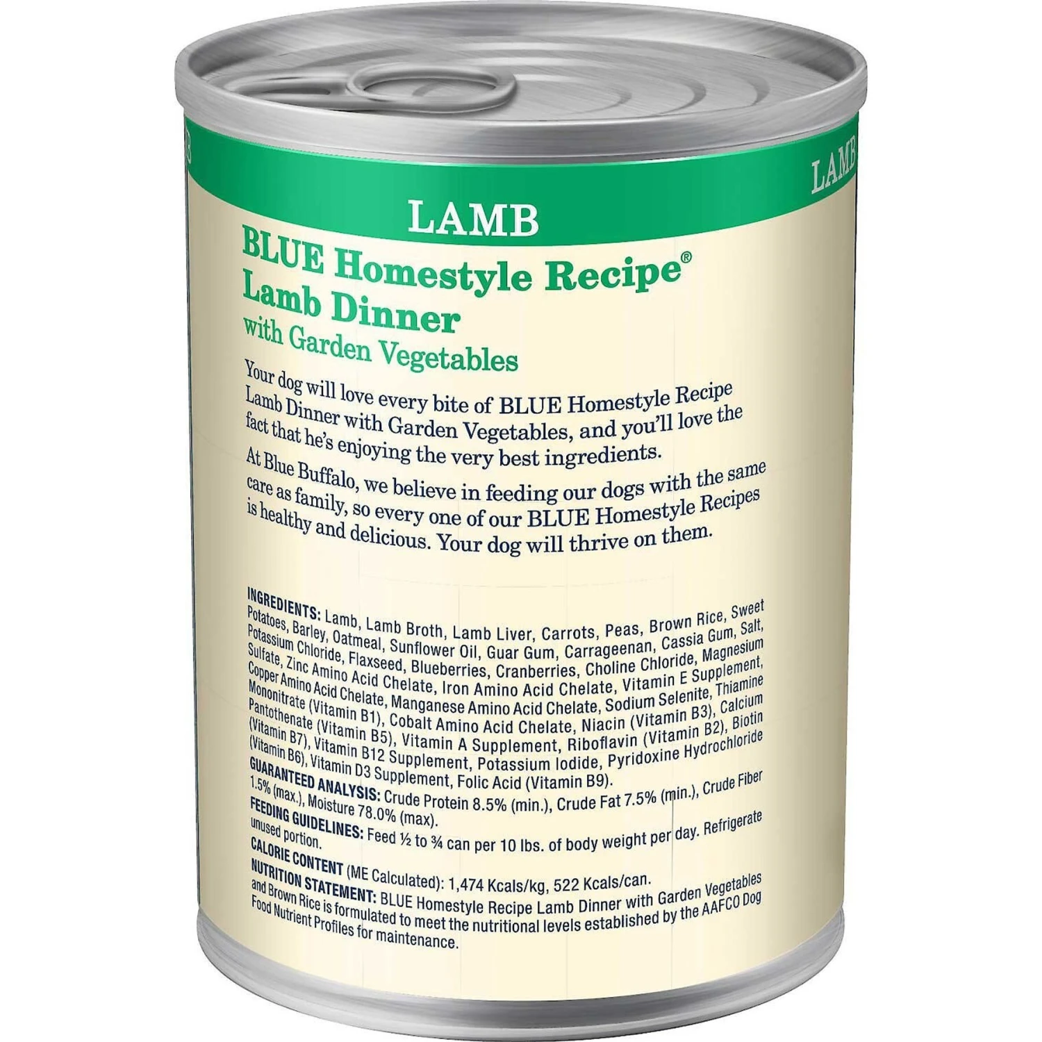 Blue Buffalo Homestyle Recipe Lamb Dinner With Garden Vegetables Canned Dog Food & Blue Buffalo Homestyle Recipe Beef Dinner With Garden Vegetables & Sweet Potatoes Canned Dog Food 5 Blue Buffalo Homestyle Recipe Lamb Dinner With Garden Vegetables Canned Dog Food & Blue Buffalo Homestyle Recipe Beef Dinner With Garden Vegetables & Sweet Potatoes Canned Dog Food - Image 3