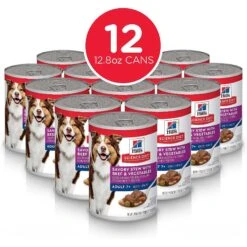 Hill's Science Diet Adult 7+ Savory Stew With Chicken & Vegetables Canned Dog Food & Hill's Science Diet Adult 7+ Savory Stew With Beef & Vegetables Canned Dog Food -Blue Buffalo || ROYAL CANIN || Wellness Sales 356843 PT6. AC SS1800 V1640892098