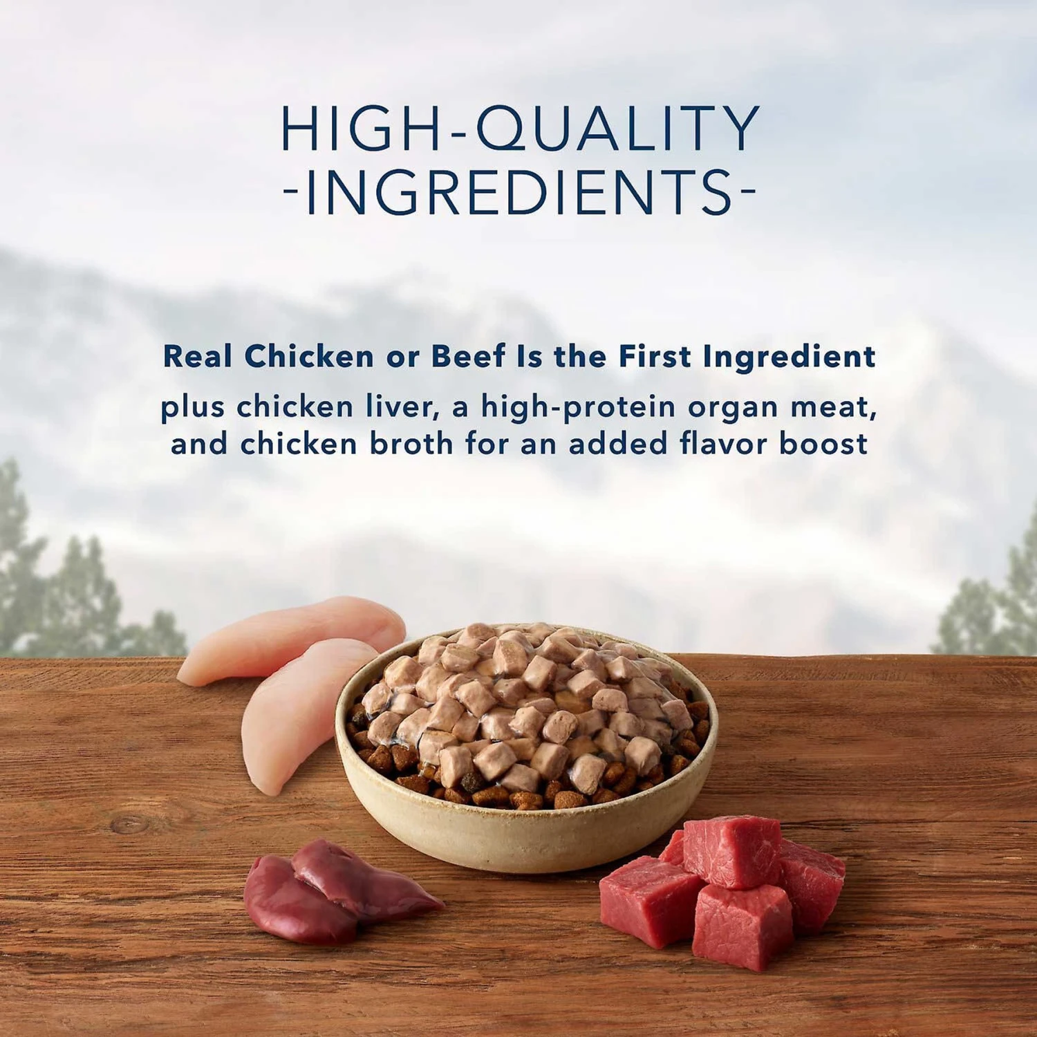 Blue Buffalo Delectables Chicken & Beef Dinner Variety Pack Grain-Free Wet Dog Food Topper, 3-oz Pouches, Case Of 12 & Blue Buffalo Wilderness Trail Toppers Wild Cuts Variety Pack Chunky Chicken & Beef Bites In Gravy Grain-Free Dog Food Topper, 3-oz, Pouch Of 12 10 Blue Buffalo Delectables Chicken & Beef Dinner Variety Pack Grain-Free Wet Dog Food Topper, 3-oz Pouches, Case Of 12 & Blue Buffalo Wilderness Trail Toppers Wild Cuts Variety Pack Chunky Chicken & Beef Bites In Gravy Grain-Free Dog Food Topper, 3-oz, Pouch Of 12 - Image 8