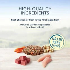 Blue Buffalo Delectables Chicken & Beef Dinner Variety Pack Grain-Free Wet Dog Food Topper, 3-oz Pouches, Case Of 12 & Blue Buffalo Freedom Adult Chicken Recipe Grain-Free Dry Dog Food 15 Blue Buffalo Delectables Chicken & Beef Dinner Variety Pack Grain-Free Wet Dog Food Topper, 3-oz Pouches, Case Of 12 & Blue Buffalo Freedom Adult Chicken Recipe Grain-Free Dry Dog Food -Blue Buffalo || ROYAL CANIN || Wellness Sales 356862 PT4. AC SS1800 V1640897809