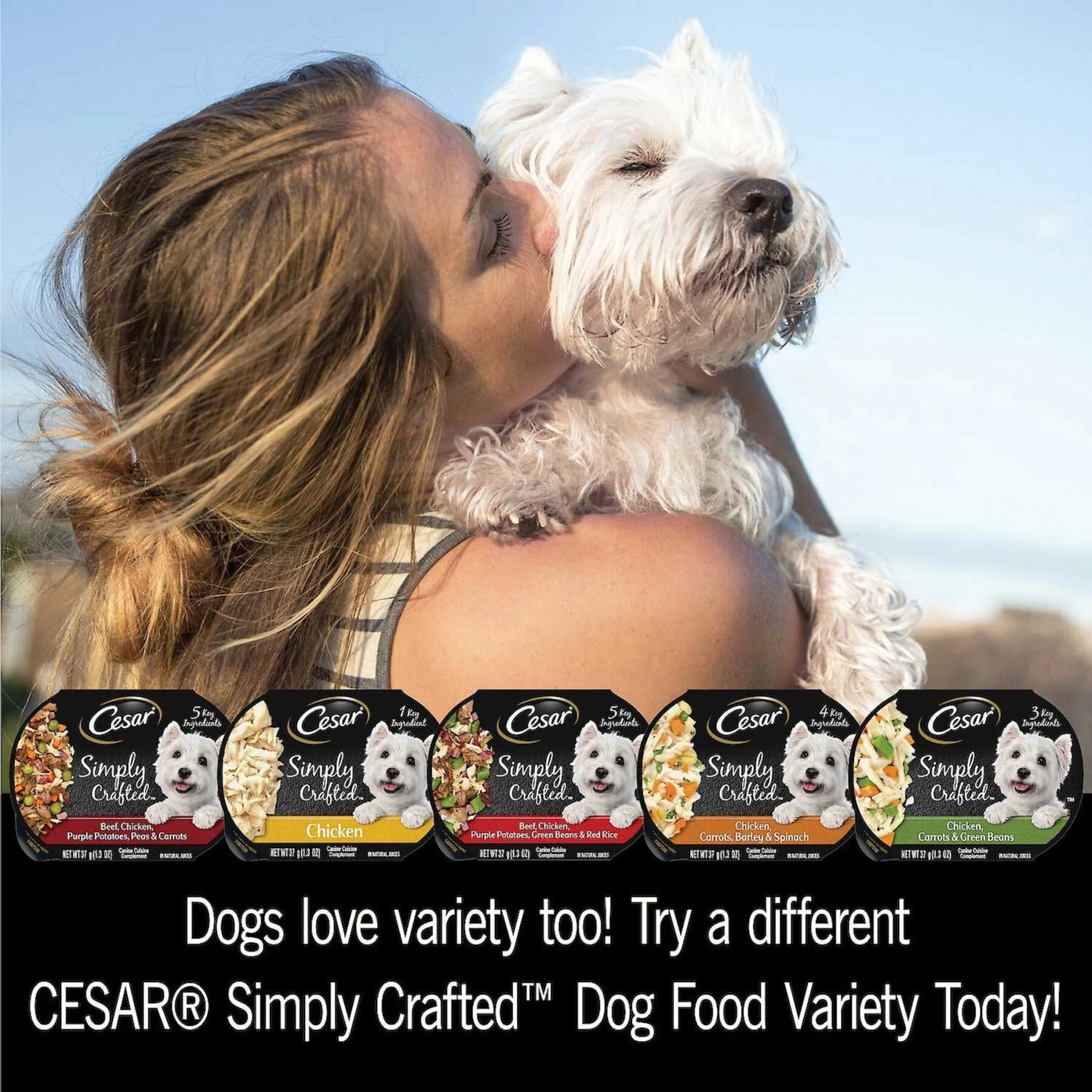 Cesar Simply Crafted Chicken, Sweet Potato, Apple, Barley & Spinach Limited-Ingredient Adult Wet Dog Food Topper & Cesar Simply Crafted Chicken Limited-Ingredient Wet Dog Food Topper 11 Cesar Simply Crafted Chicken, Sweet Potato, Apple, Barley & Spinach Limited-Ingredient Adult Wet Dog Food Topper & Cesar Simply Crafted Chicken Limited-Ingredient Wet Dog Food Topper - Image 9