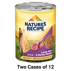 Nature's Recipe Lamb, Rice & Barley Recipe Stew Wet Dog Food
