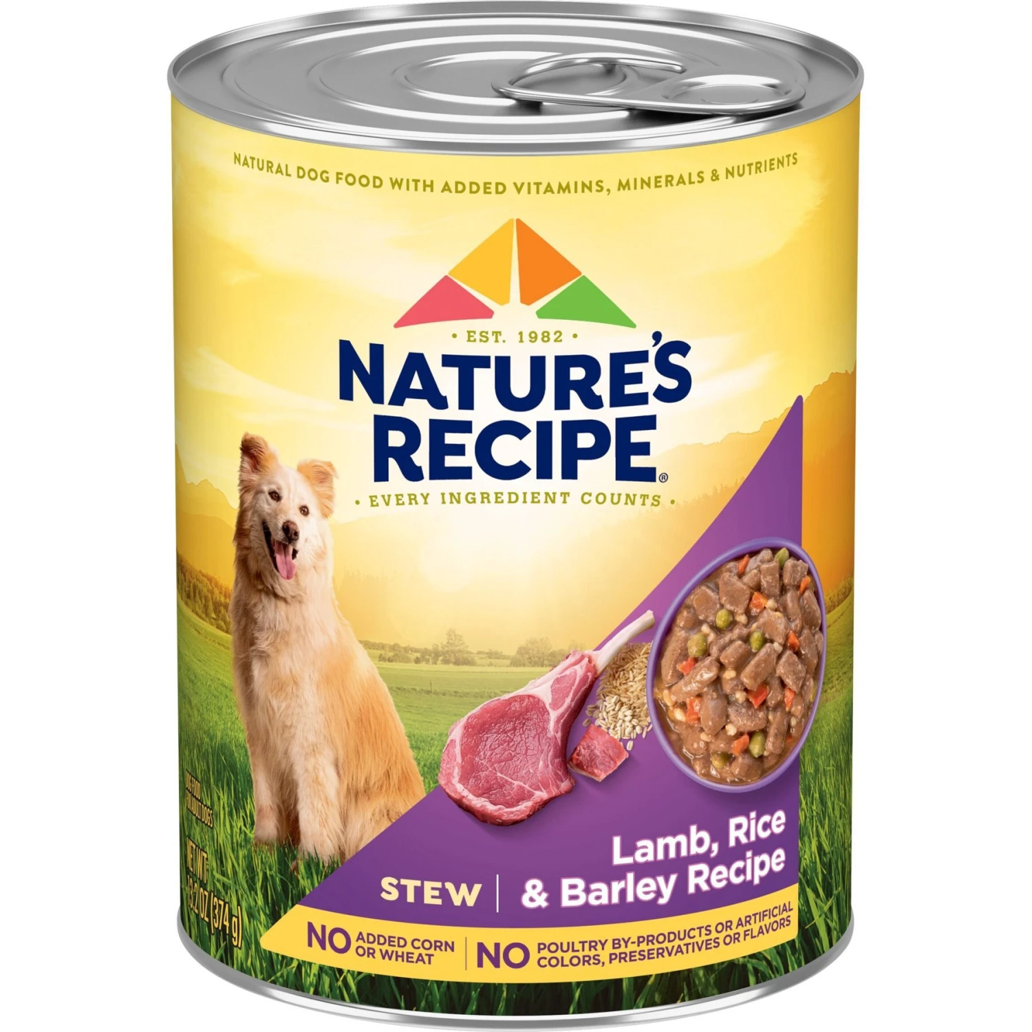 Nature's Recipe Lamb, Rice & Barley Recipe Stew Wet Dog Food 4 Nature's Recipe Lamb, Rice & Barley Recipe Stew Wet Dog Food - Image 2