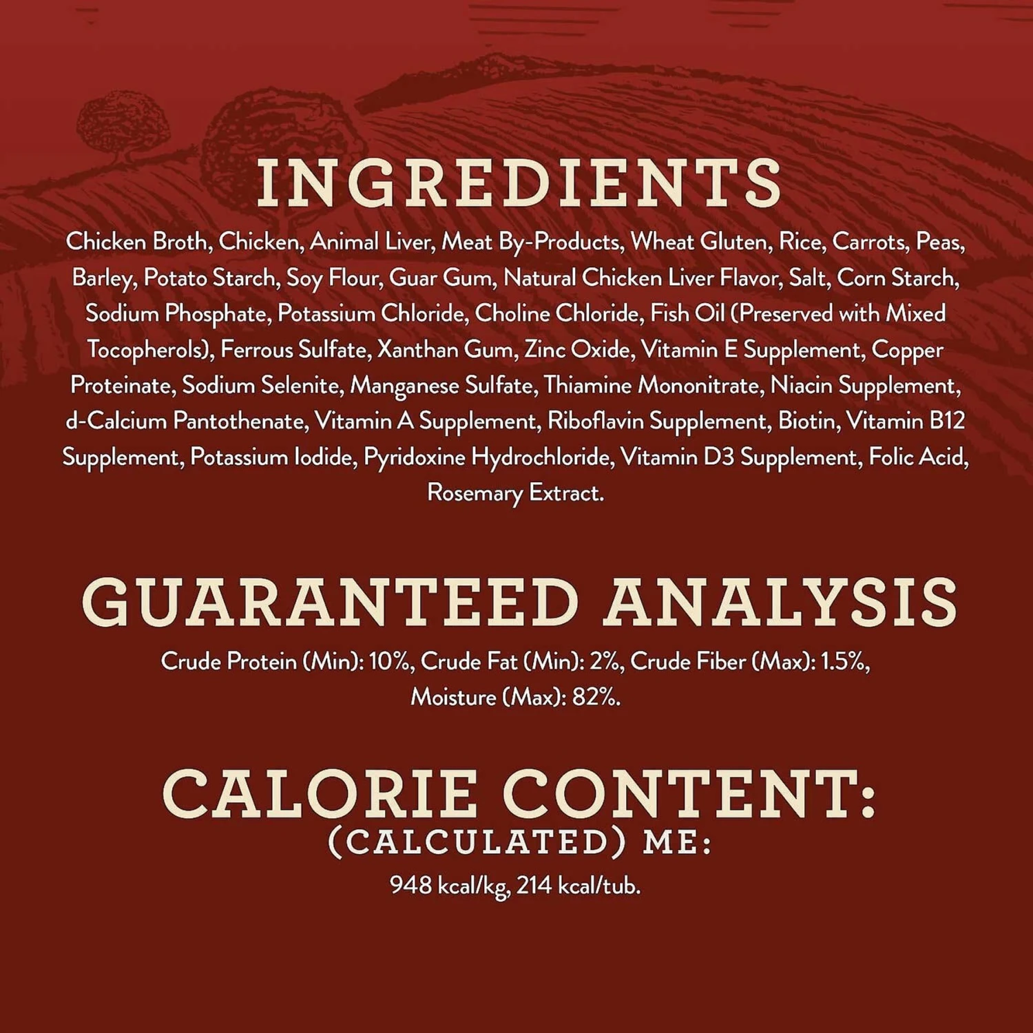 True Acre Foods Hearty Stews, Chicken & Vegetable Recipe, Wet Dog Food 6 True Acre Foods Hearty Stews, Chicken & Vegetable Recipe, Wet Dog Food - Image 4