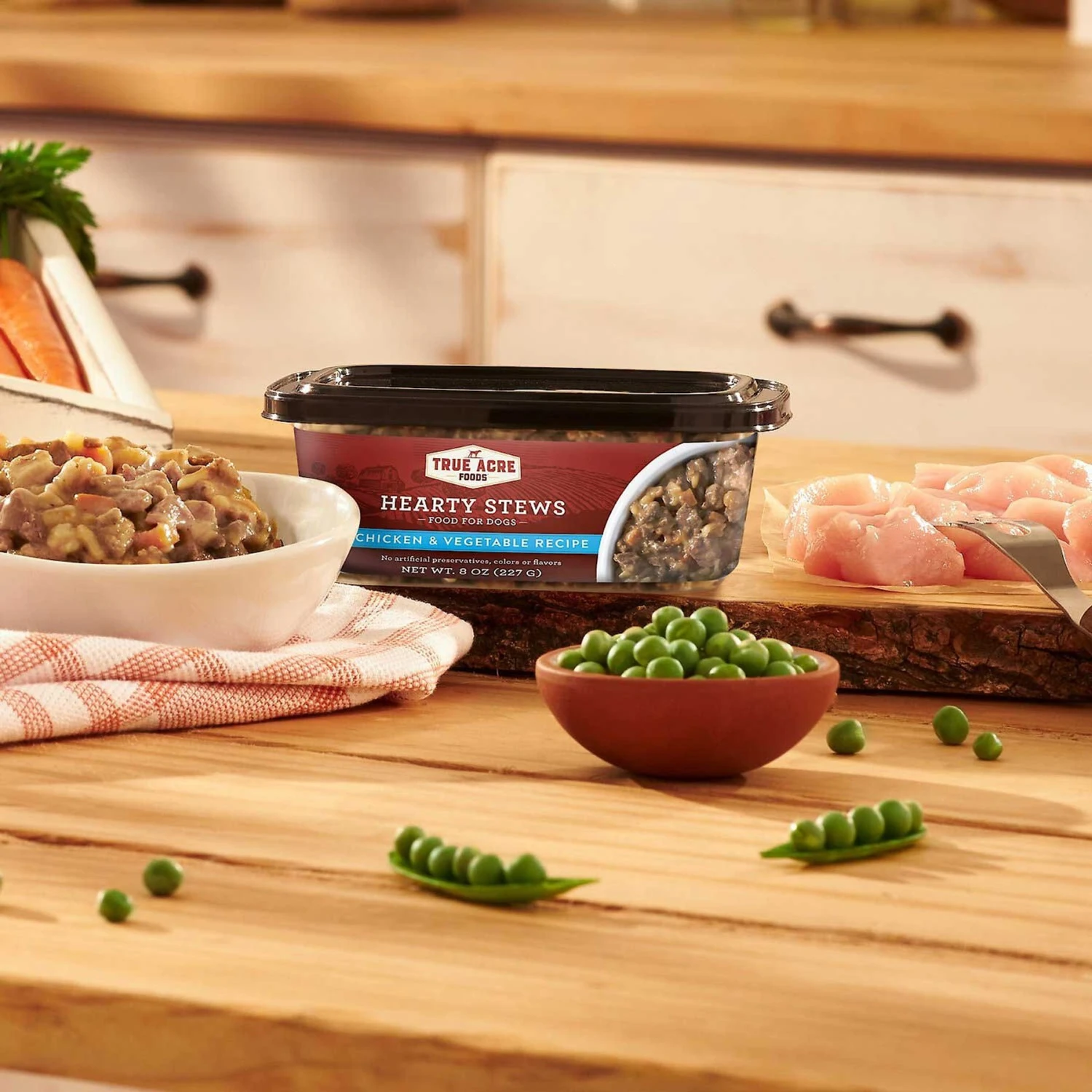 True Acre Foods Hearty Stews, Chicken & Vegetable Recipe, Wet Dog Food 9 True Acre Foods Hearty Stews, Chicken & Vegetable Recipe, Wet Dog Food - Image 7