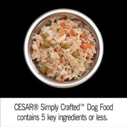 Cesar Simply Crafted Chicken Cuisine Complement Adult Wet Dog Food Topper, 1.3-oz Tubs, Case Of 24 13 Cesar Simply Crafted Chicken Cuisine Complement Adult Wet Dog Food Topper, 1.3-oz Tubs, Case Of 24 -Blue Buffalo || ROYAL CANIN || Wellness Sales 358219 PT3. AC SS1800 V1641508298