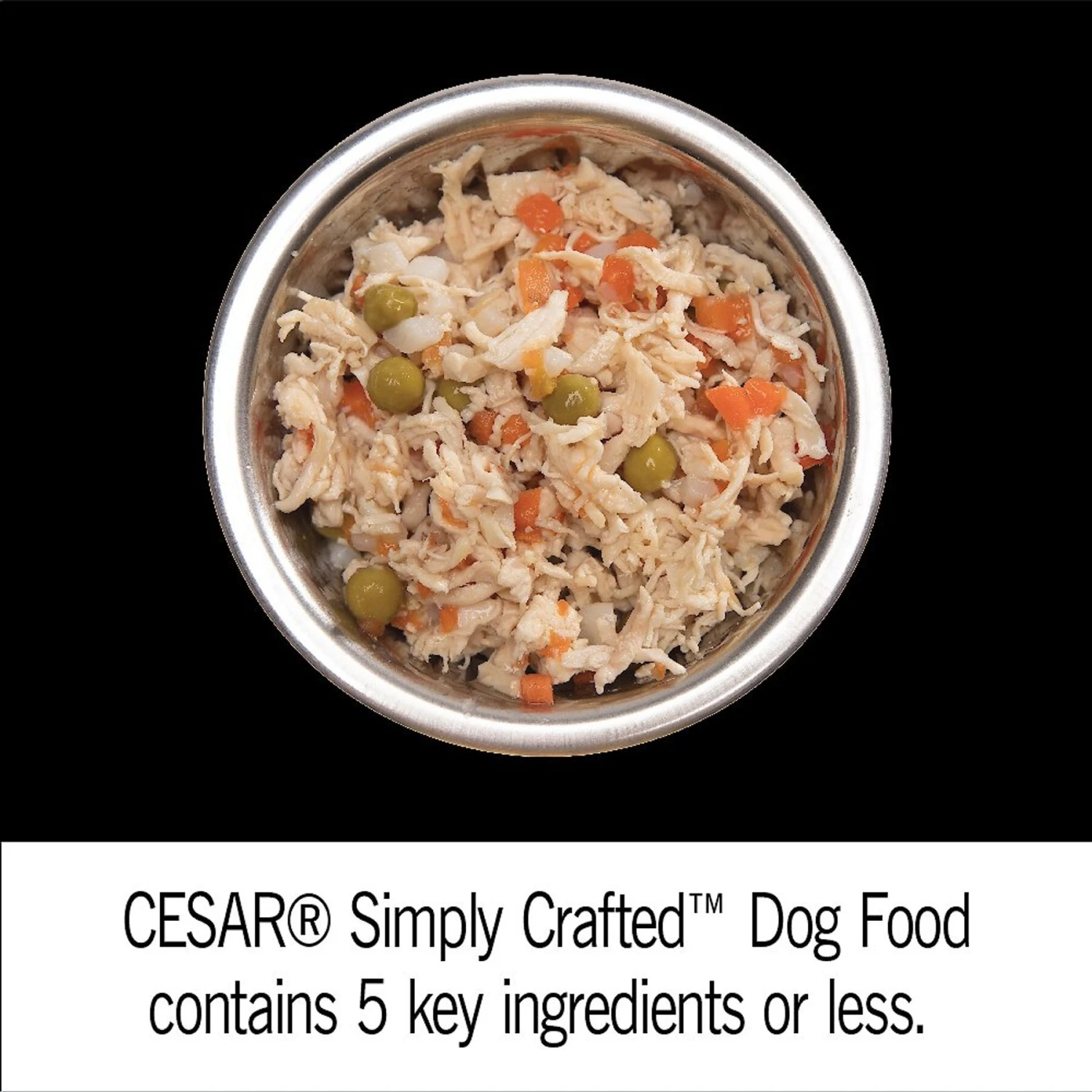 Cesar Simply Crafted Chicken Cuisine Complement Adult Wet Dog Food Topper, 1.3-oz Tubs, Case Of 24 6 Cesar Simply Crafted Chicken Cuisine Complement Adult Wet Dog Food Topper, 1.3-oz Tubs, Case Of 24 - Image 4