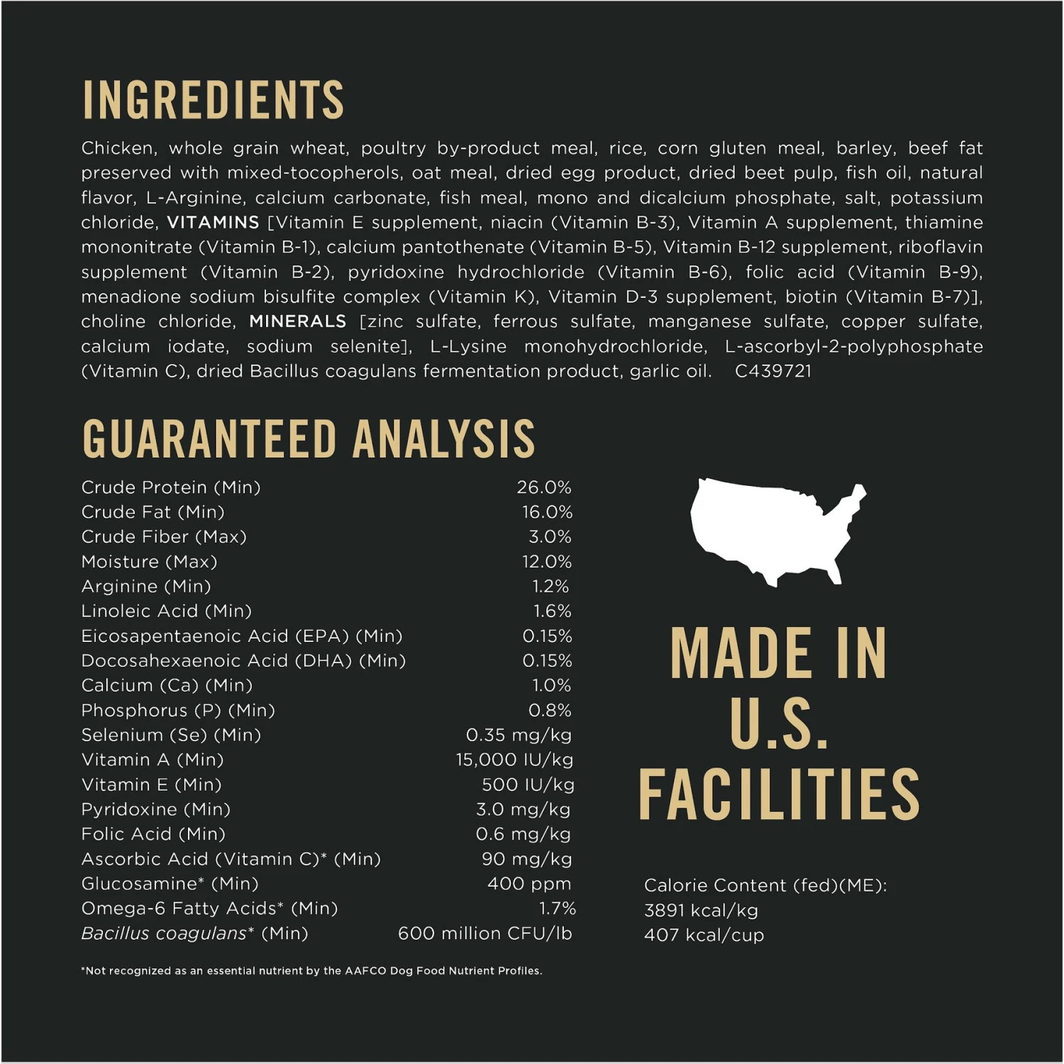Purina Pro Plan Calm & Balanced Chicken & Rice Calming Dog Dry Food 8 Purina Pro Plan Calm & Balanced Chicken & Rice Calming Dog Dry Food - Image 6