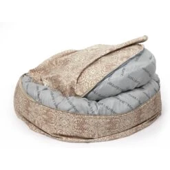 Bark And Slumber Round Cloud Bolster Dog Bed With Removable Cover -Blue Buffalo || ROYAL CANIN || Wellness Sales 361271 PT7. AC SS1800 V1645491186