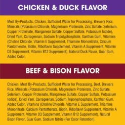 Pedigree High Protein Chopped Beef & Bison Flavor & Chopped Chicken & Duck Flavor Adult Canned Soft Wet Dog Food Variety Pack 15 Pedigree High Protein Chopped Beef & Bison Flavor & Chopped Chicken & Duck Flavor Adult Canned Soft Wet Dog Food Variety Pack -Blue Buffalo || ROYAL CANIN || Wellness Sales 361345 PT5. AC SS1800 V1642027111