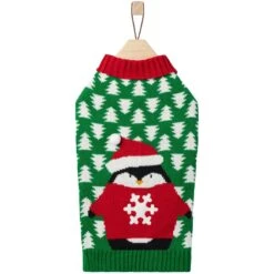 Frisco Penguin Dog & Cat Ugly Sweater -Blue Buffalo || ROYAL CANIN || Wellness Sales 361496 PT4. AC SS1800 V1660760447