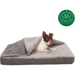 FurHaven Berber & Suede Blanket Top Memory Foam Cat & Dog Bed -Blue Buffalo || ROYAL CANIN || Wellness Sales 362081 PT3. AC SS1800 V1645662125