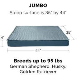FurHaven Quilt Top Orthopedic Convertible Indoor/Outdoor Cat & Dog Bed 17 FurHaven Quilt Top Orthopedic Convertible Indoor/Outdoor Cat & Dog Bed -Blue Buffalo || ROYAL CANIN || Wellness Sales 362112 PT7. AC SS1800 V1645659701