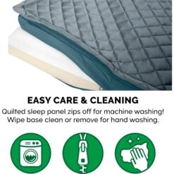 FurHaven Quilt Top Memory Foam Convertible Indoor/Outdoor Cat & Dog Bed -Blue Buffalo || ROYAL CANIN || Wellness Sales 362129 PT5. AC SS1800 V1645661792