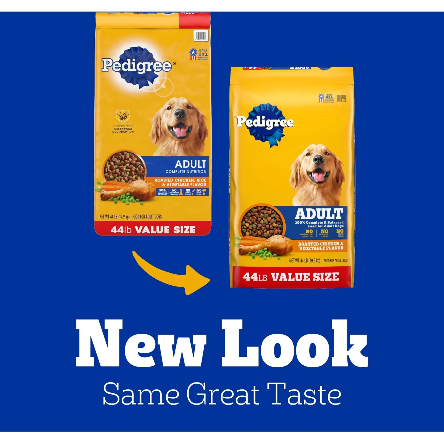 Pedigree Complete Nutrition Roasted Chicken, Rice & Vegetable Flavor Dog Kibble Adult Dry Dog Food 5 Pedigree Complete Nutrition Roasted Chicken, Rice & Vegetable Flavor Dog Kibble Adult Dry Dog Food - Image 3