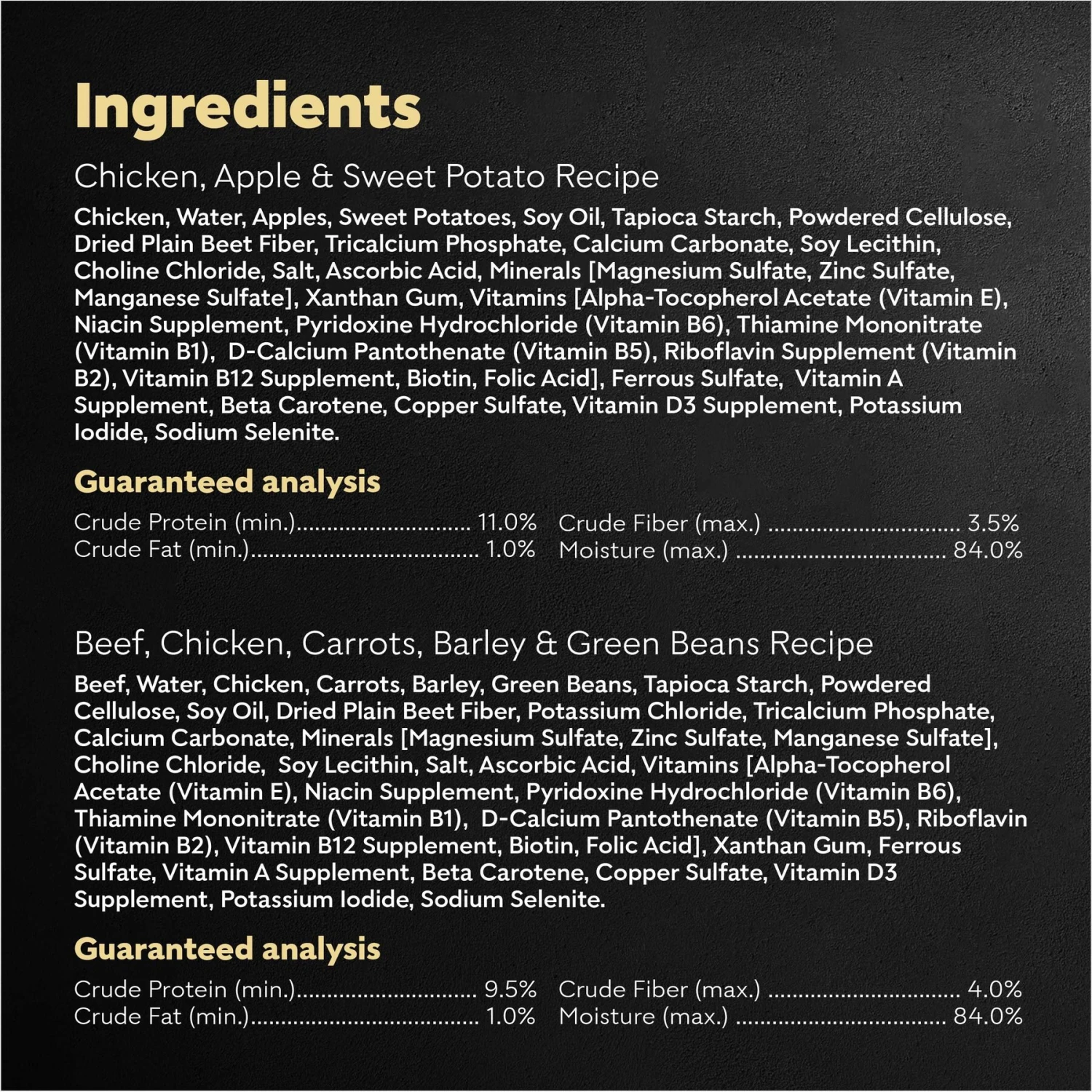 Cesar Wholesome Bowls Variety Pack Beef, Chicken, Carrots, Barley & Green Beans Recipe & Chicken, Apple & Sweet Potato Recipe Small Breed Adult Soft Wet Dog Food 8 Cesar Wholesome Bowls Variety Pack Beef, Chicken, Carrots, Barley & Green Beans Recipe & Chicken, Apple & Sweet Potato Recipe Small Breed Adult Soft Wet Dog Food - Image 6