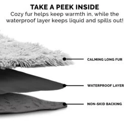 FurHaven Polyester Furniture Luxury Snuggle Spot Furniture Protector -Blue Buffalo || ROYAL CANIN || Wellness Sales 363168 PT5. AC SS1800 V1657727006