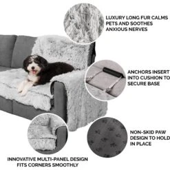 FurHaven Polyester Furniture Luxury Snuggle Spot Furniture Protector -Blue Buffalo || ROYAL CANIN || Wellness Sales 363168 PT6. AC SS1800 V1657999157