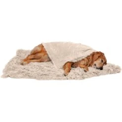 FurHaven Polyester Long Fur & Velvet Dog Blanket 14 FurHaven Polyester Long Fur & Velvet Dog Blanket -Blue Buffalo || ROYAL CANIN || Wellness Sales 363174 PT3. AC SS1800 V1657805426