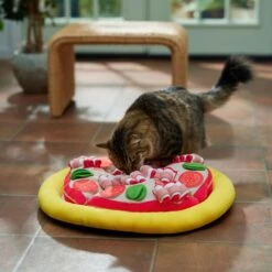 Frisco Pizza Reversible Snuffle Mat, Yellow, Medium -Blue Buffalo || ROYAL CANIN || Wellness Sales 363398 PT3. AC SS1800 V1660750517